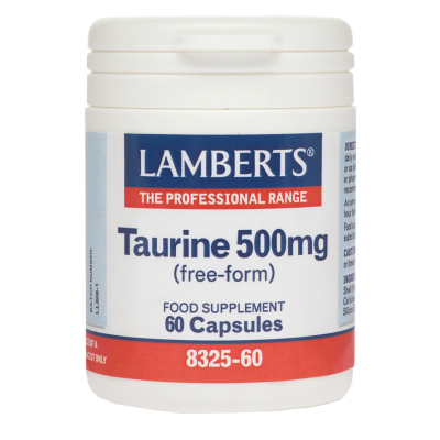 LAMBERTS Taurine 500mg ταυρίνη